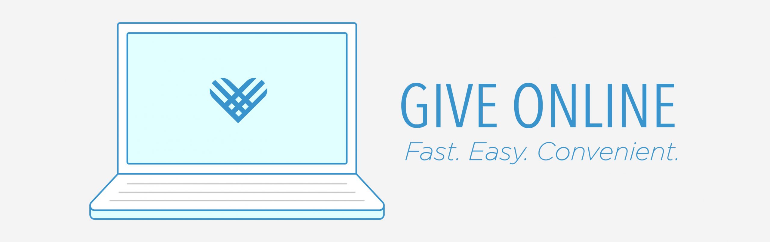 Save time, give online!